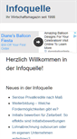 Mobile Screenshot of infoquelle.de